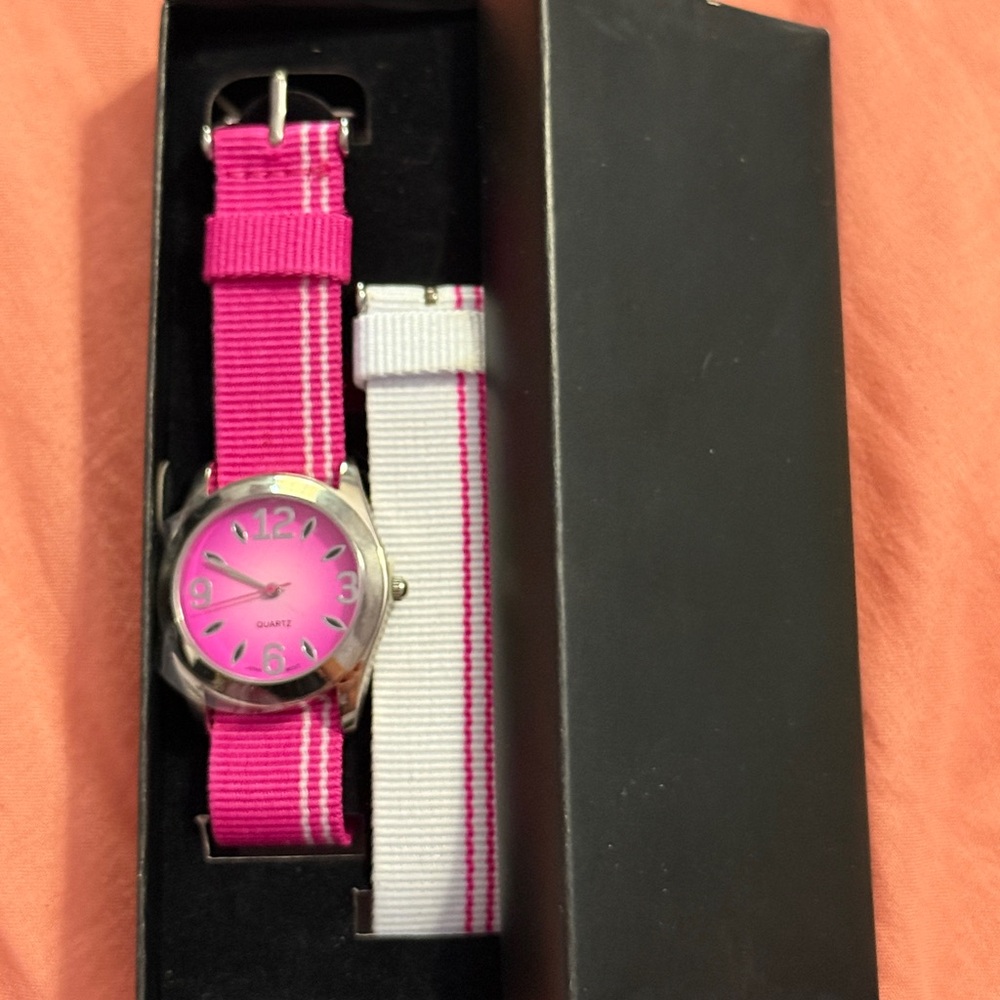 Watch Pink and White Watch 32mm